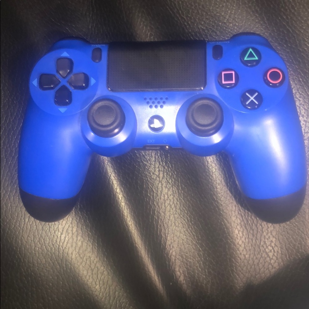 Blue Ps4 Controller